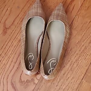 Sam Edelman Women's Textured Brown Heels